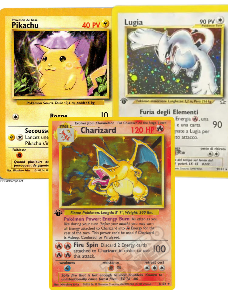 Pokemon Singles - Carte Singole