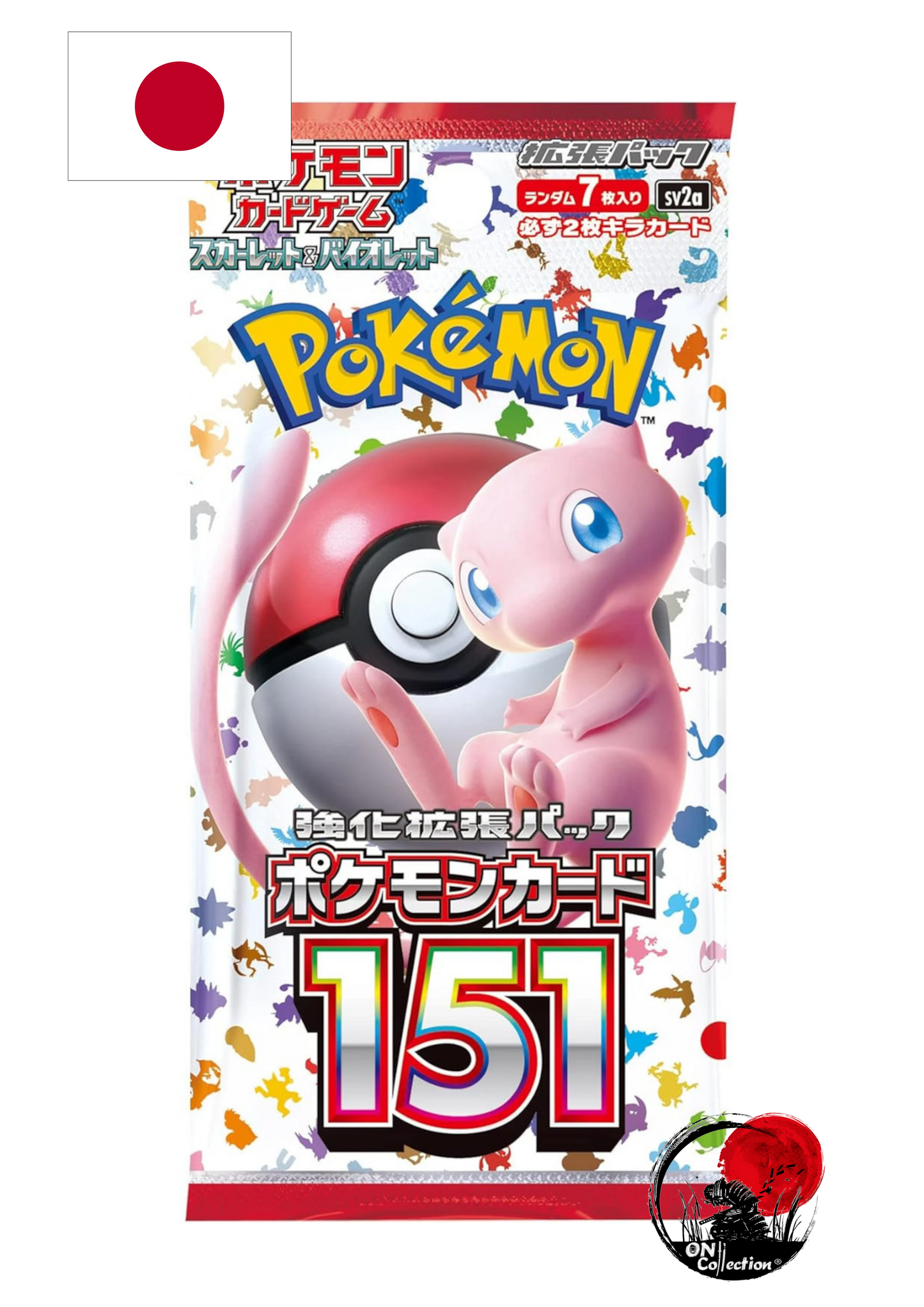 Pokèmon 151 sv2a bustina singola JAP