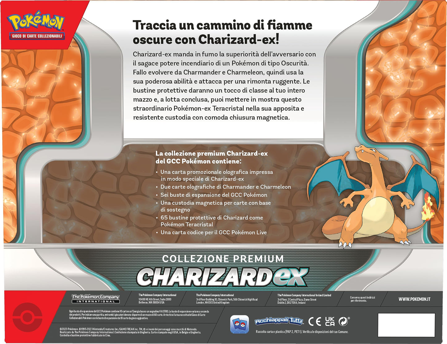 Collezione premium Charizard-ex Pokémon ITA