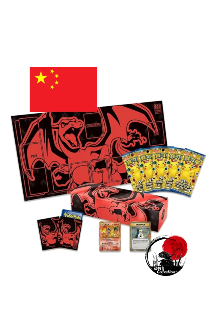 Charizard Premium Collection Box Chinese Pokemon 25th Anniversary