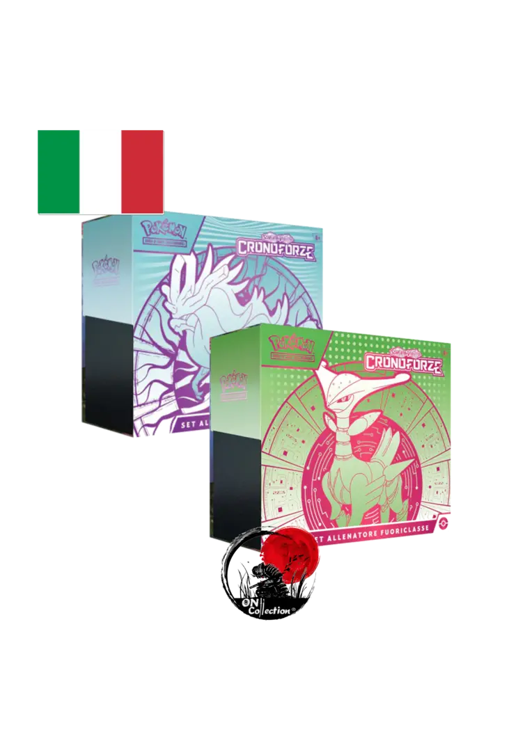 Cronoforza ETB Set Allenatore Fuoriclasse Cronoforze Scarlatto & Violetto ITA