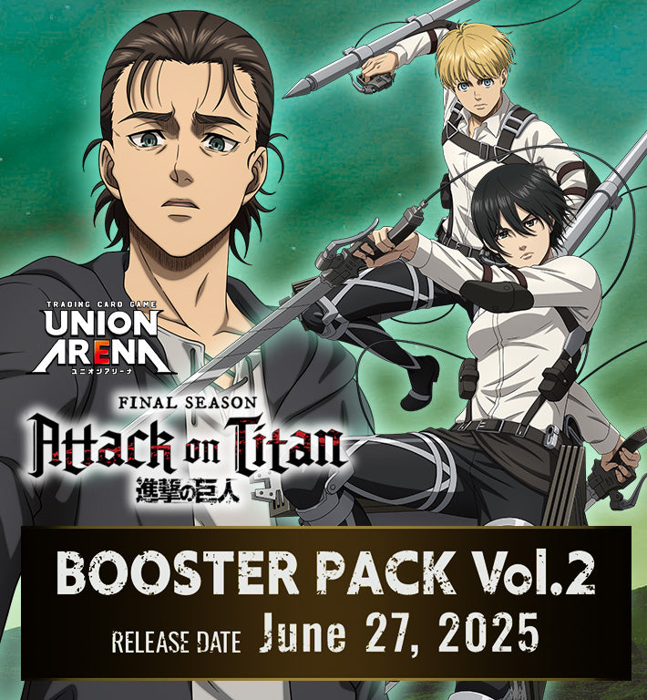 BANDAI Union Arena Attack on Titan Vol.2 JAP