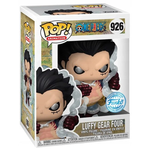One Piece POP! Animation Vinyl Figure Luffy Gear 4 (MT) Exclusive Edition