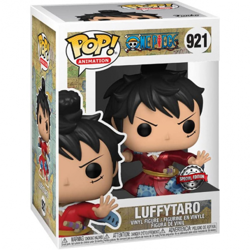 One Piece POP! Television Vinyl Figure Luffy in Kimono Metallic Special Edition
