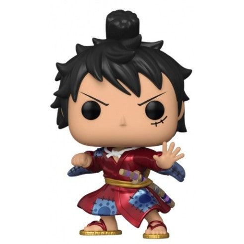 One Piece POP! Television Vinyl Figure Luffy in Kimono Metallic Special Edition
