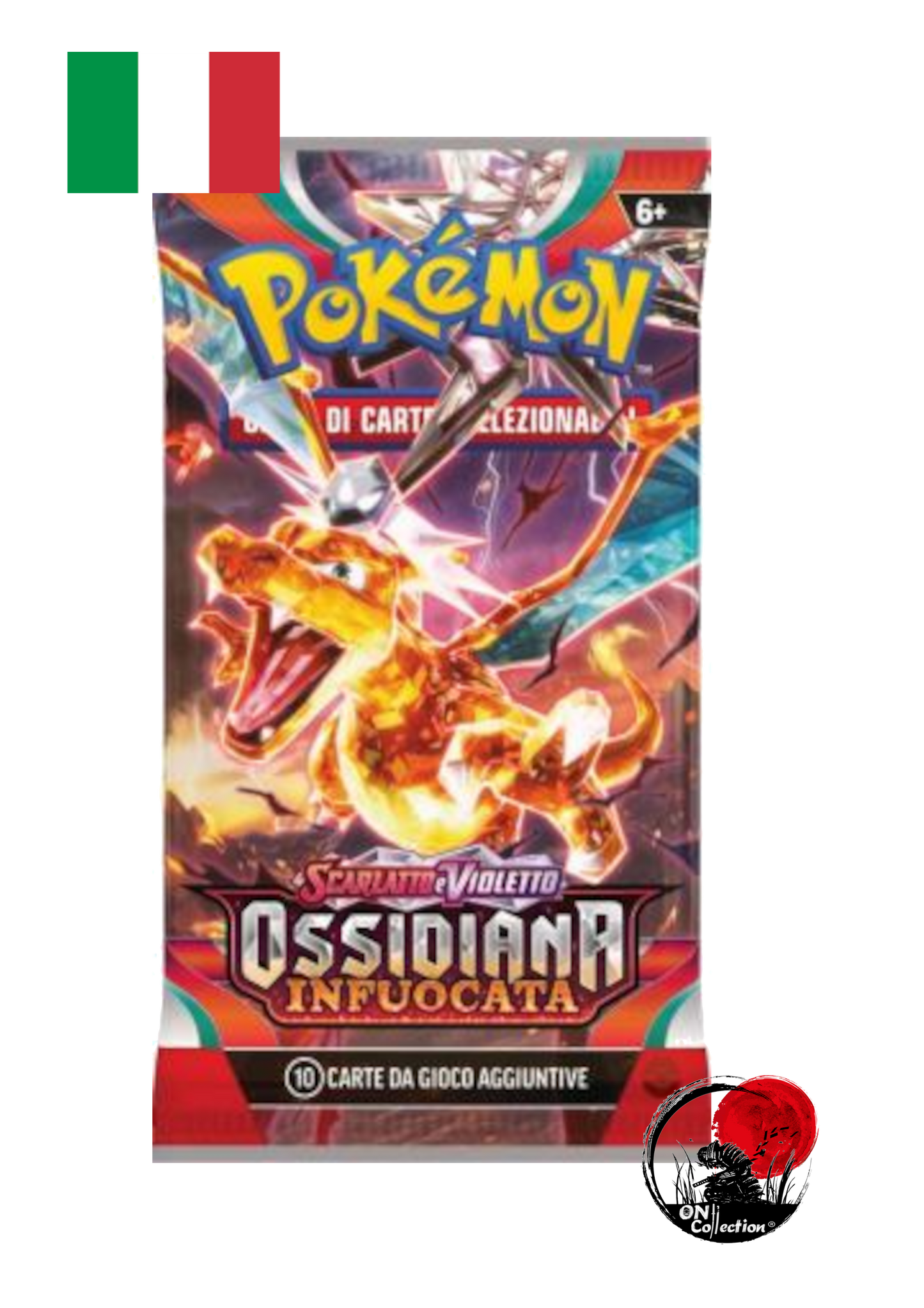 Pokèmon Ossidiana Infuocata Bustina singola ITA