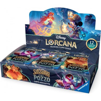 Disney Lorcana – Sussurri nel Pozzo – Booster Box – Italiano