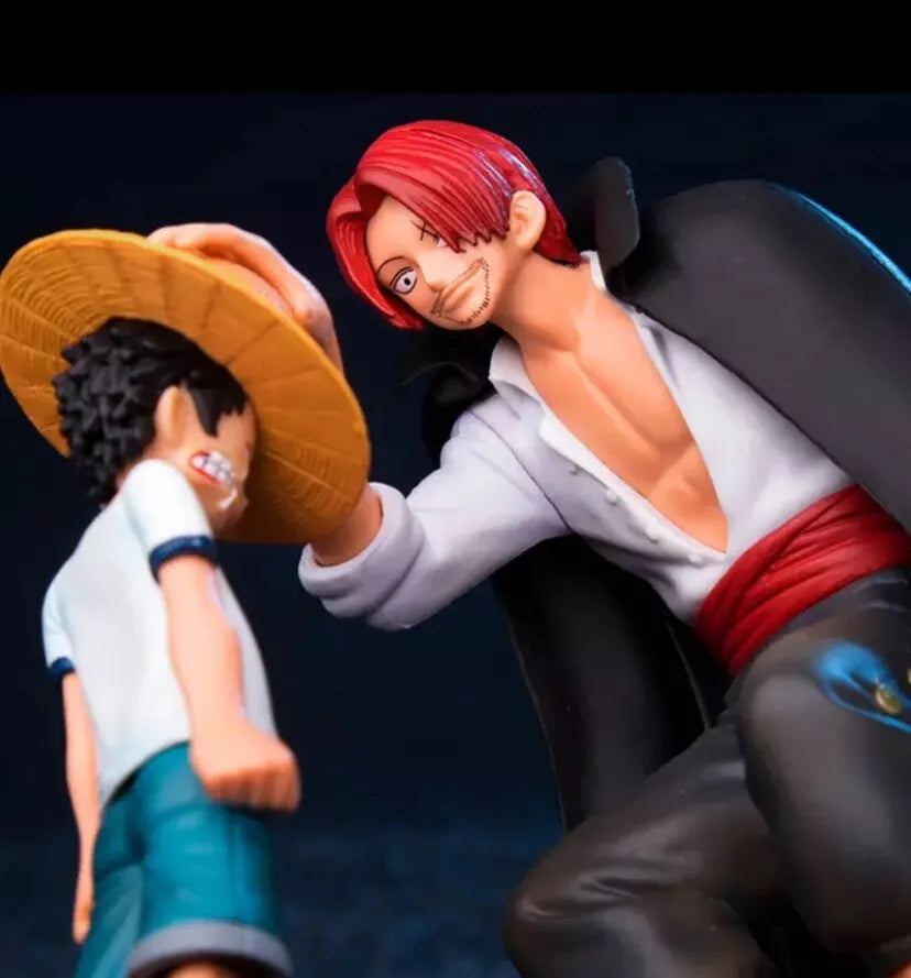 One Piece Action Figure Pvc Shanks & Luffy