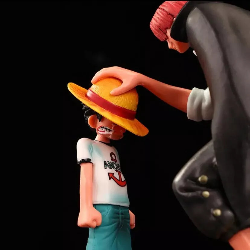 One Piece Action Figure Pvc Shanks & Luffy
