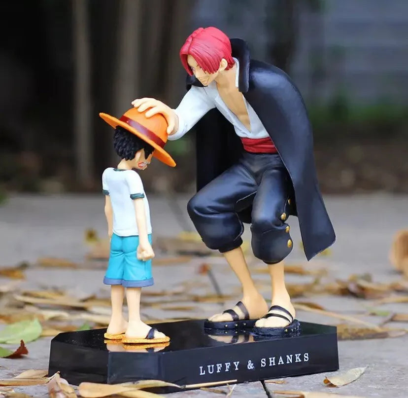 One Piece Action Figure Pvc Shanks & Luffy