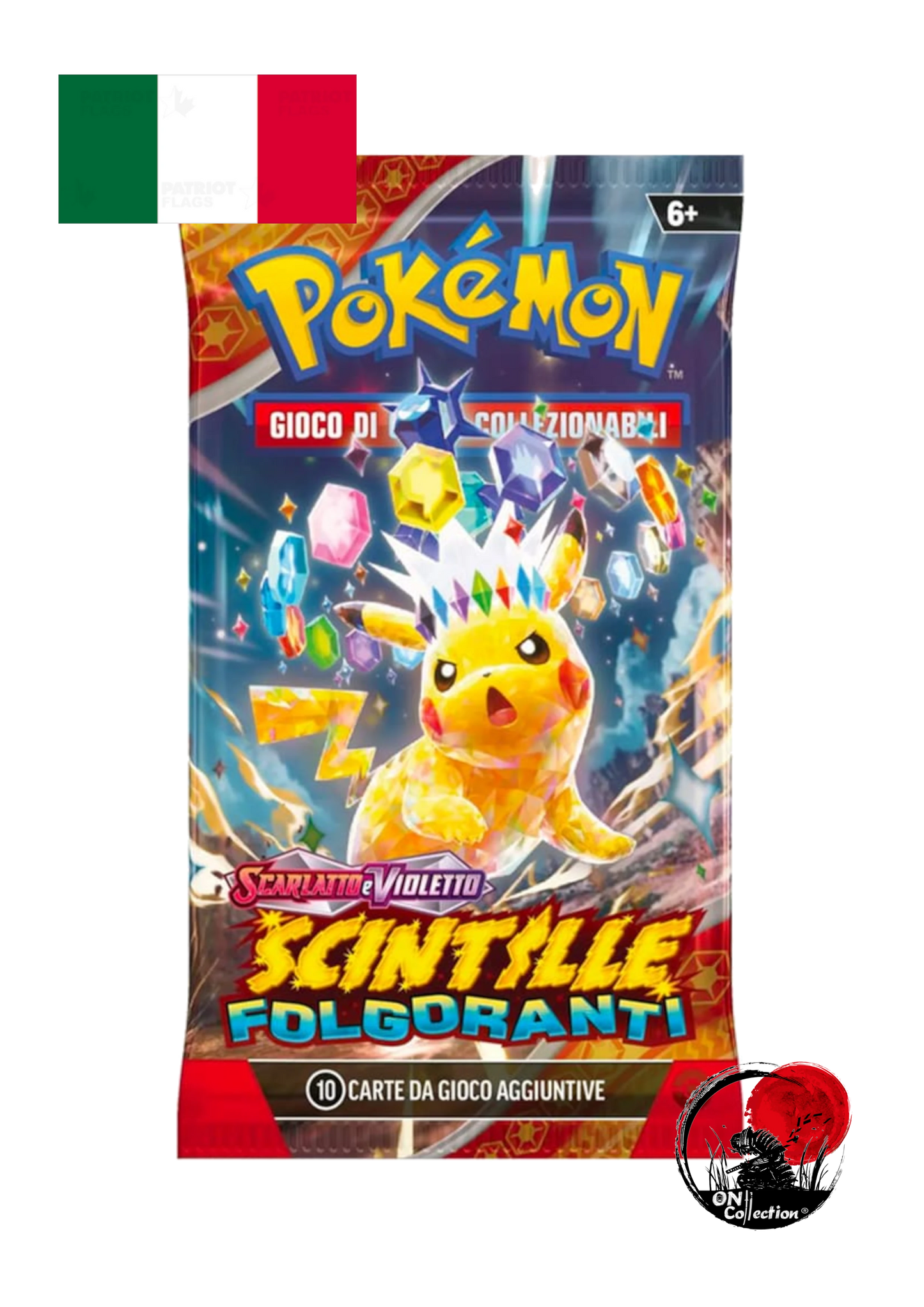 Pokèmon Scintille folgoranti ( Scarlatto e Violetto ) Bustina singola ITA