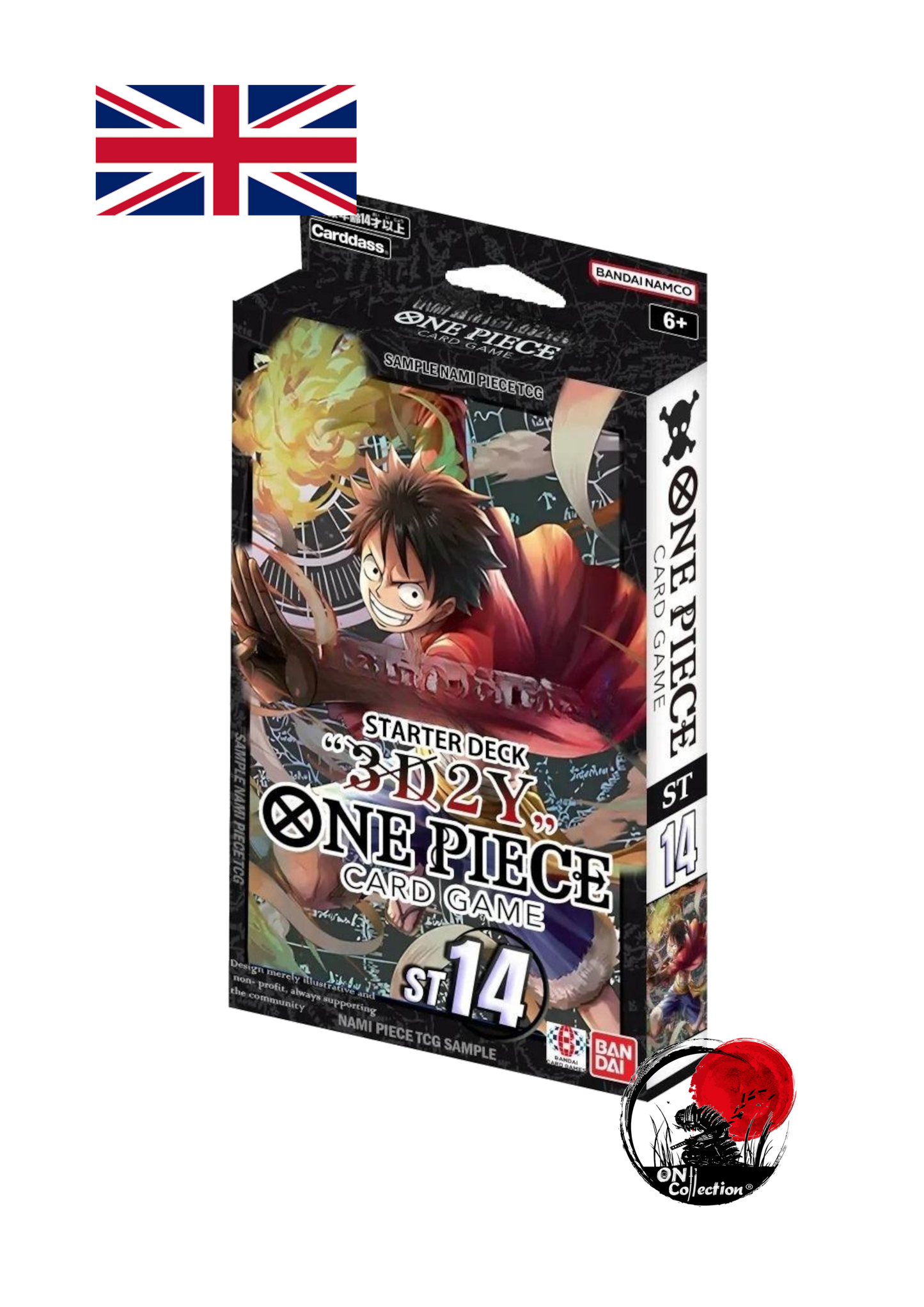 ST 14 - Luffy Black 3D2Y Starter Deck ENG