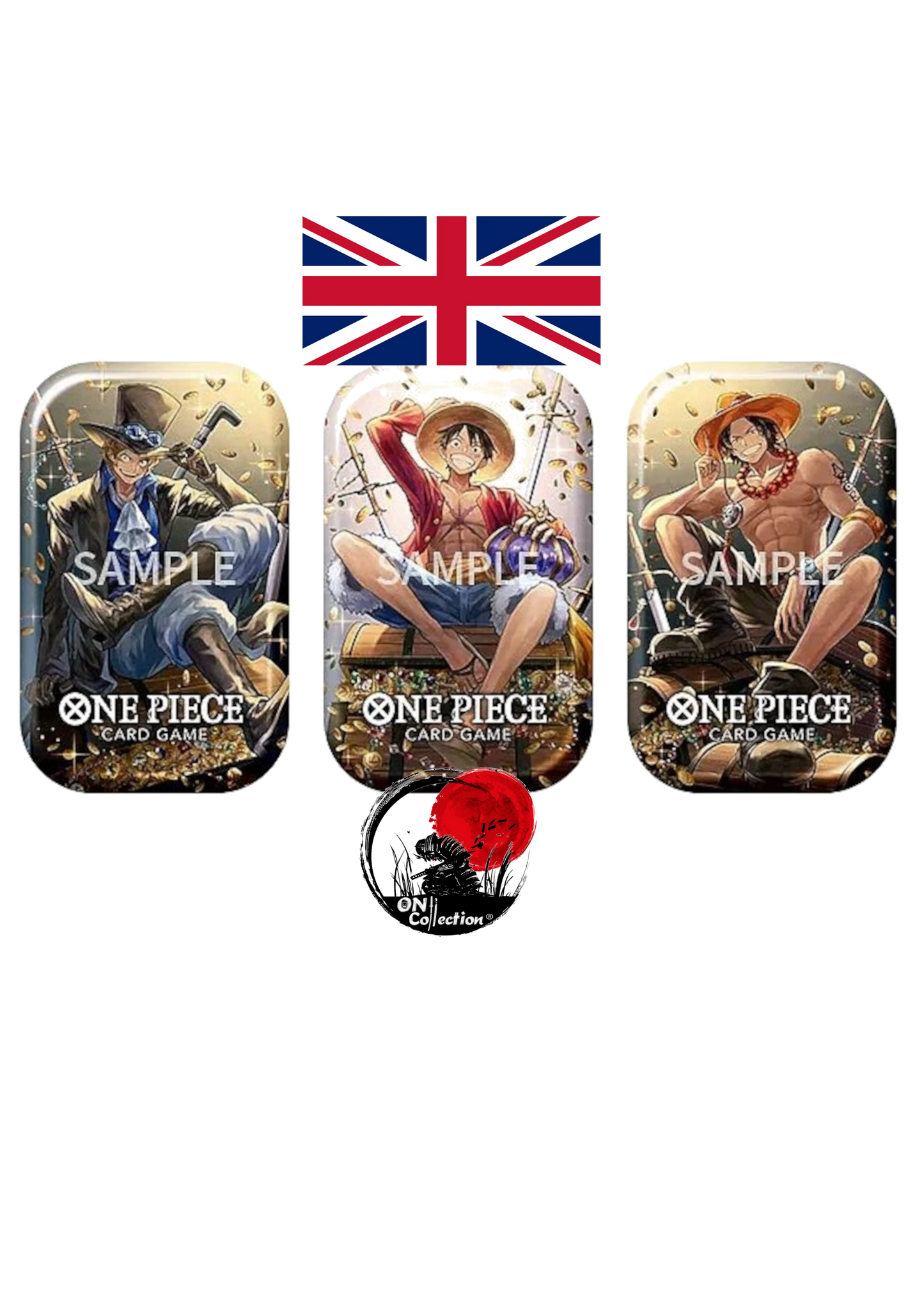 One Piece Tin Vol. 2 Full Artset ( X 3 Pezzi ) Eng