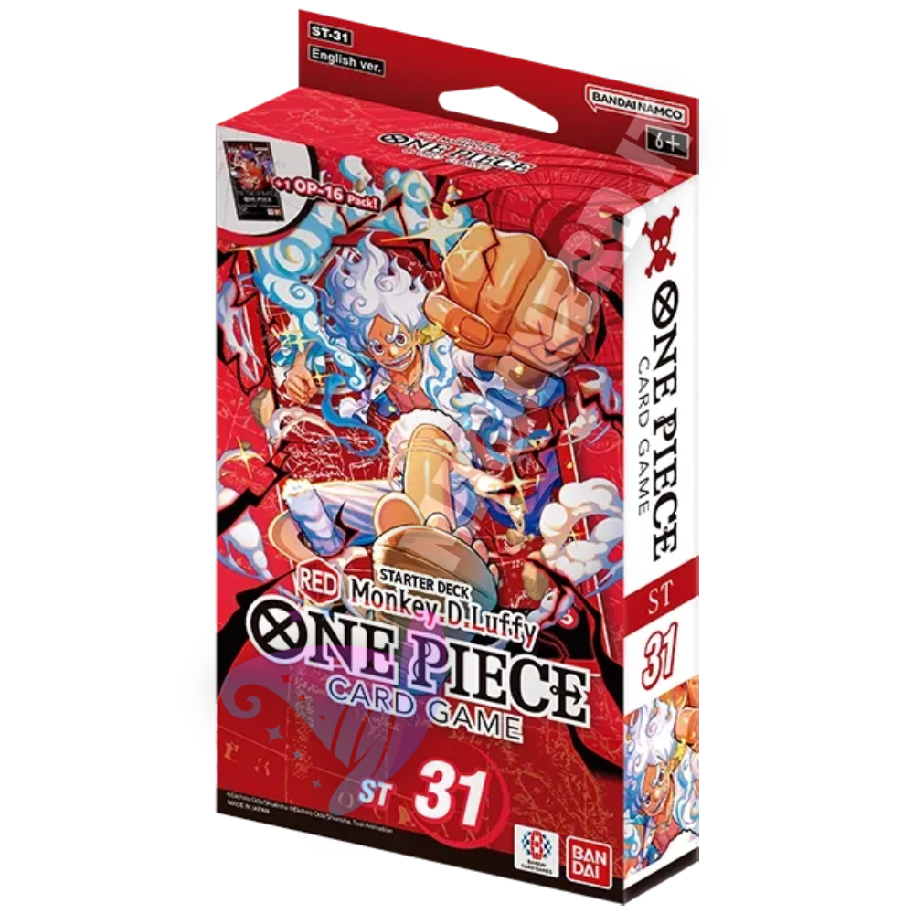ONE PIECE Card Game – Starter Deck ST-31 Monkey D. Luffy – English Version