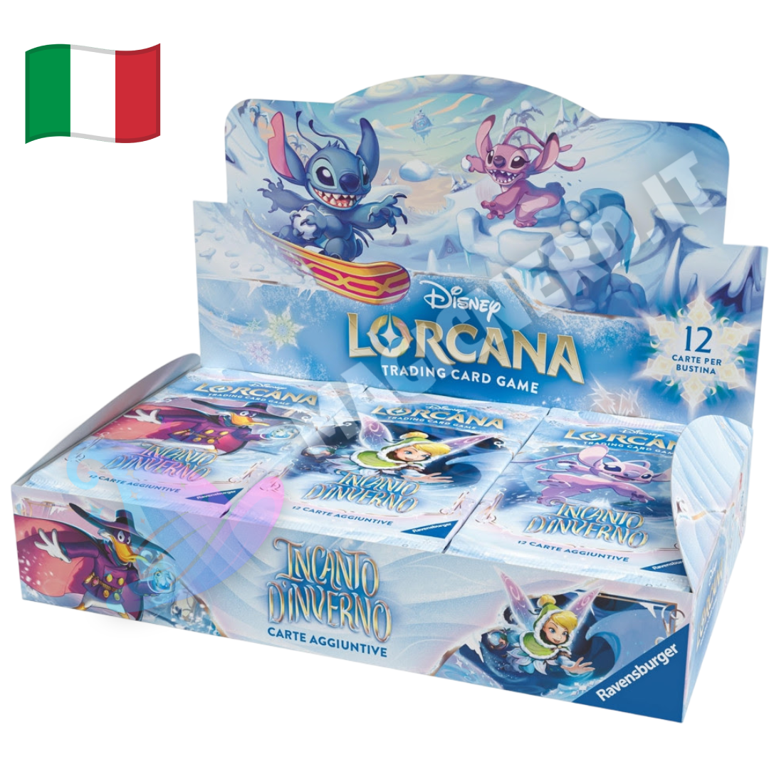 Disney Lorcana – Incanto d'Inverno – Booster Box – Italiano