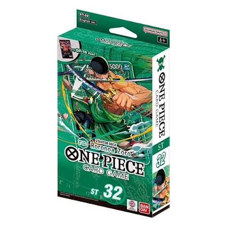 ONE PIECE Card Game – Starter Deck ST-32 Roronoa Zoro – English Version