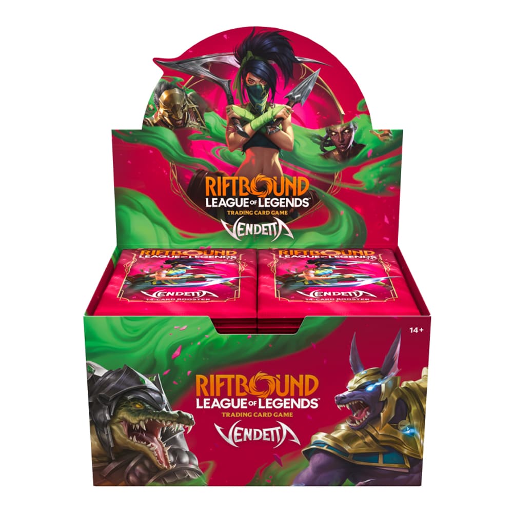 Riftbound: League of Legends Vendetta Booster Box 24 bustine ENG