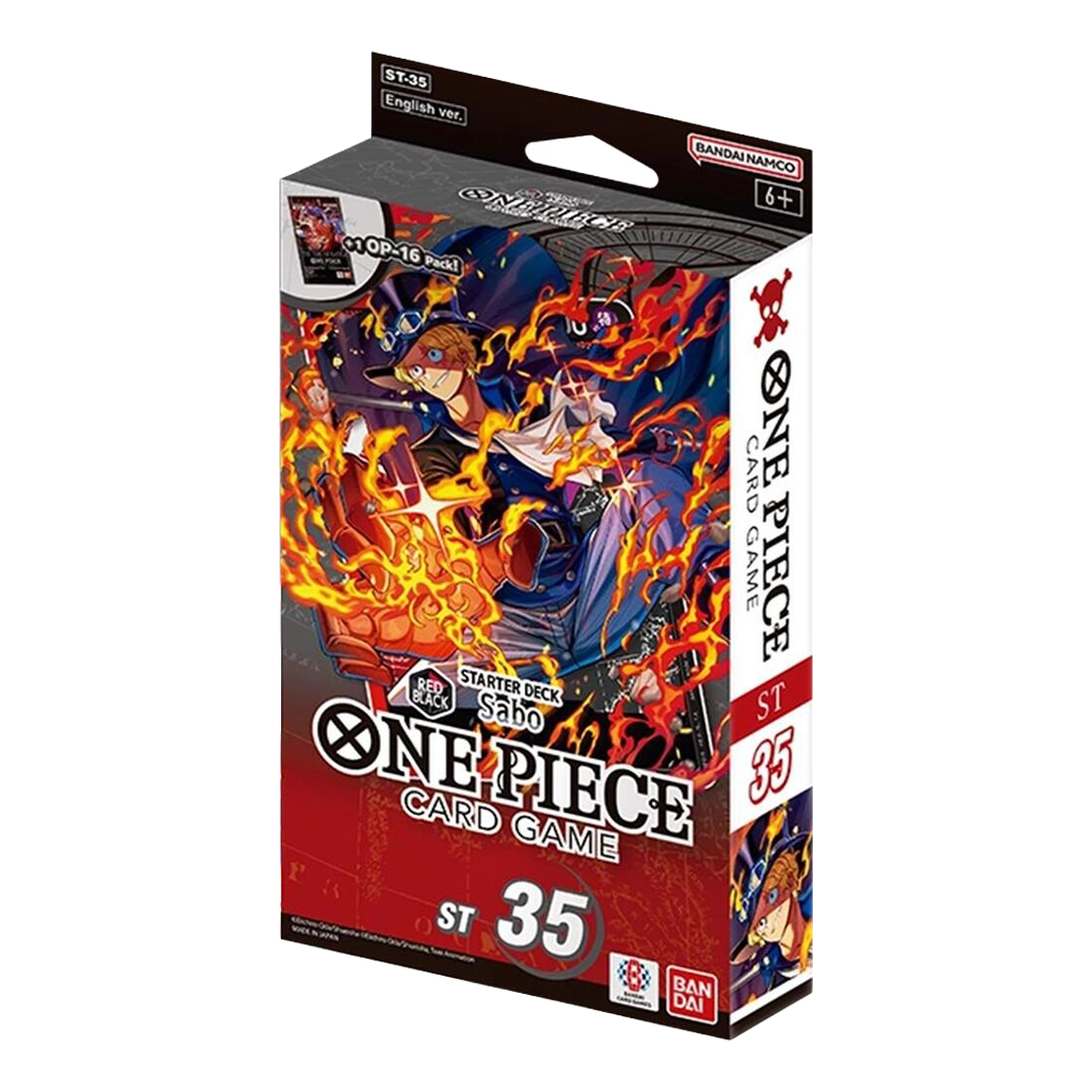 ONE PIECE Card Game – Starter Deck ST-35 Sabo – English Version