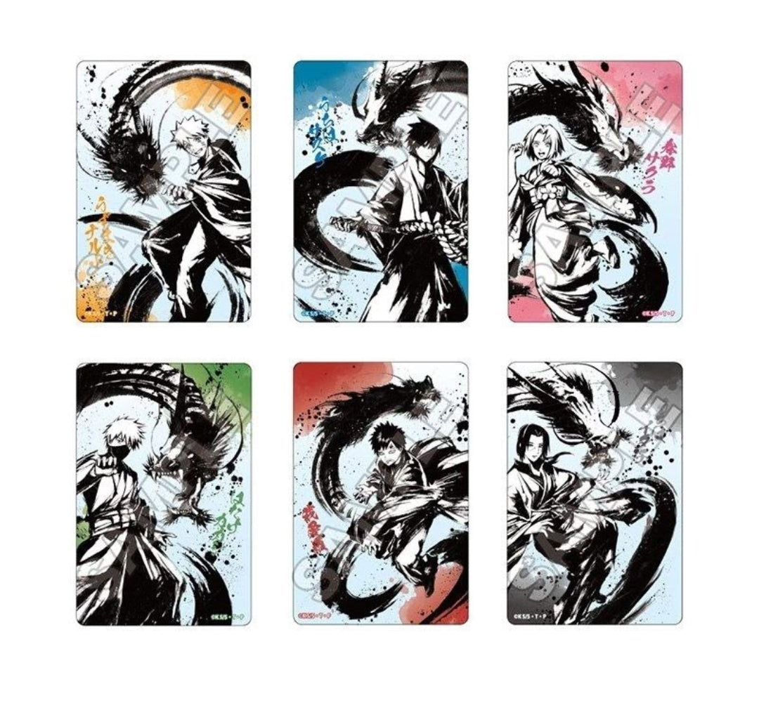 [PREORDER] NARUTO – Ryubokuryu Sumi-e Art Card Set – Complete Set – Limited Edition