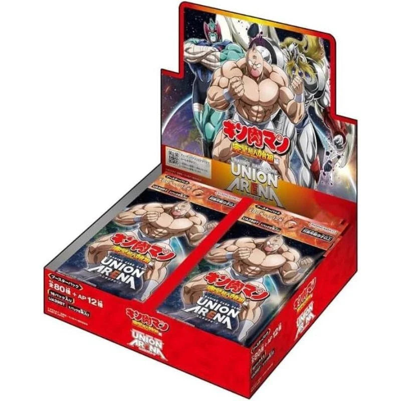 BANDAI Union Arena Kinnikuman " Kid Muscle " Booster Pack Box JAP